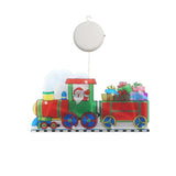 Karácsonyi Ablakdekorációs Vonat, LED-ekkel, 26 Cm 