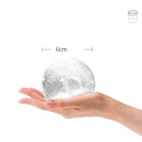 Forma pentru Gheata, Flippy, Sfera XL 6 cm, Silicon Alimentar Premium, Reutilizabila, Topire Lenta pentru Whiskey si Cocktail, Design Stackable, Alb