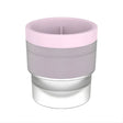 Forma pentru Gheata, Flippy, Sfera XL 6 cm, Silicon Alimentar Premium, Reutilizabila, Topire Lenta pentru Whiskey si Cocktail, Design Stackable, Roz - vivimall.ro