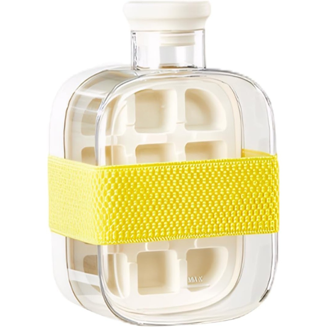 Forma De Gheata, 2In1, Tip Sticla Cu Pai, 500 Ml, 12 Cuburi