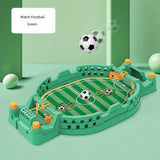 Fotbal de Masa Interactiv pentru Copii, Vivimall, cu 2 Mingi Incluse, Tabela Scor, 22.8x12x4 cm, Verde - vivimall.ro