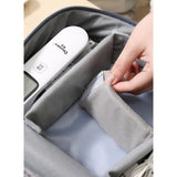 Geanta Organizatoare Vivimall, Pentru Cabluri si Accesorii, Portabila, Impermeabila, 24,5 x 18 x10cm, Gri - vivimall.ro