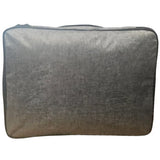 Geanta pentru Depozitare Acte si Documente, Vivimall, 1 Compartiment mare cu Curele Interioare, Impermeabila, 37 x 10.5 x 27 cm, Gri - vivimall.ro