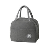 Geanta Termica Pentru Pranz, Multifunctionala, Compartimentata, Impermeabila, Cu Manere, Buzunar Exterior, 22X14X19 Cm - vivimall.ro