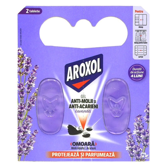 Aroxol molyirtó gél, 2 db, levendula