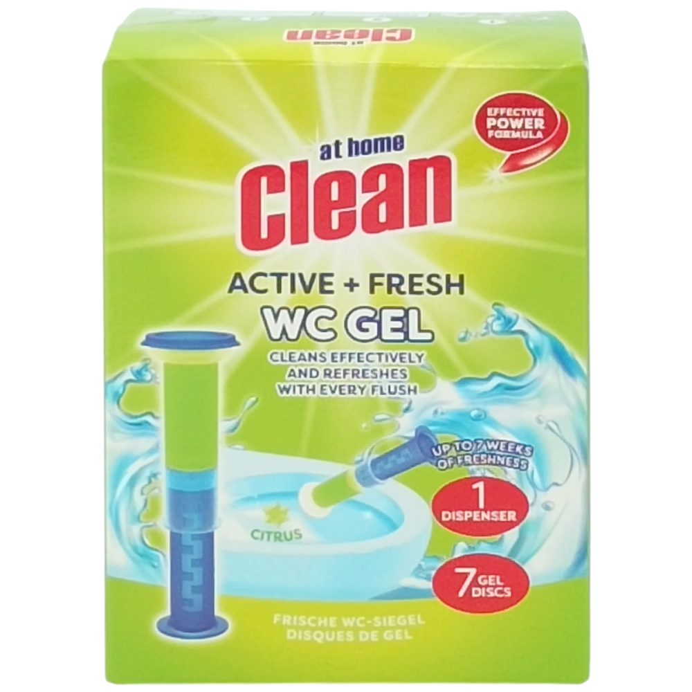 Gél, At Home Clean Active Fresh WC, 30 ml Citrus