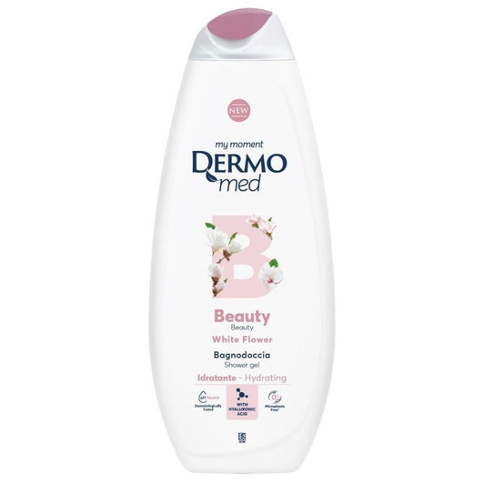 Gel de Dus, Dermomed, 650 ml Beauty White Flower