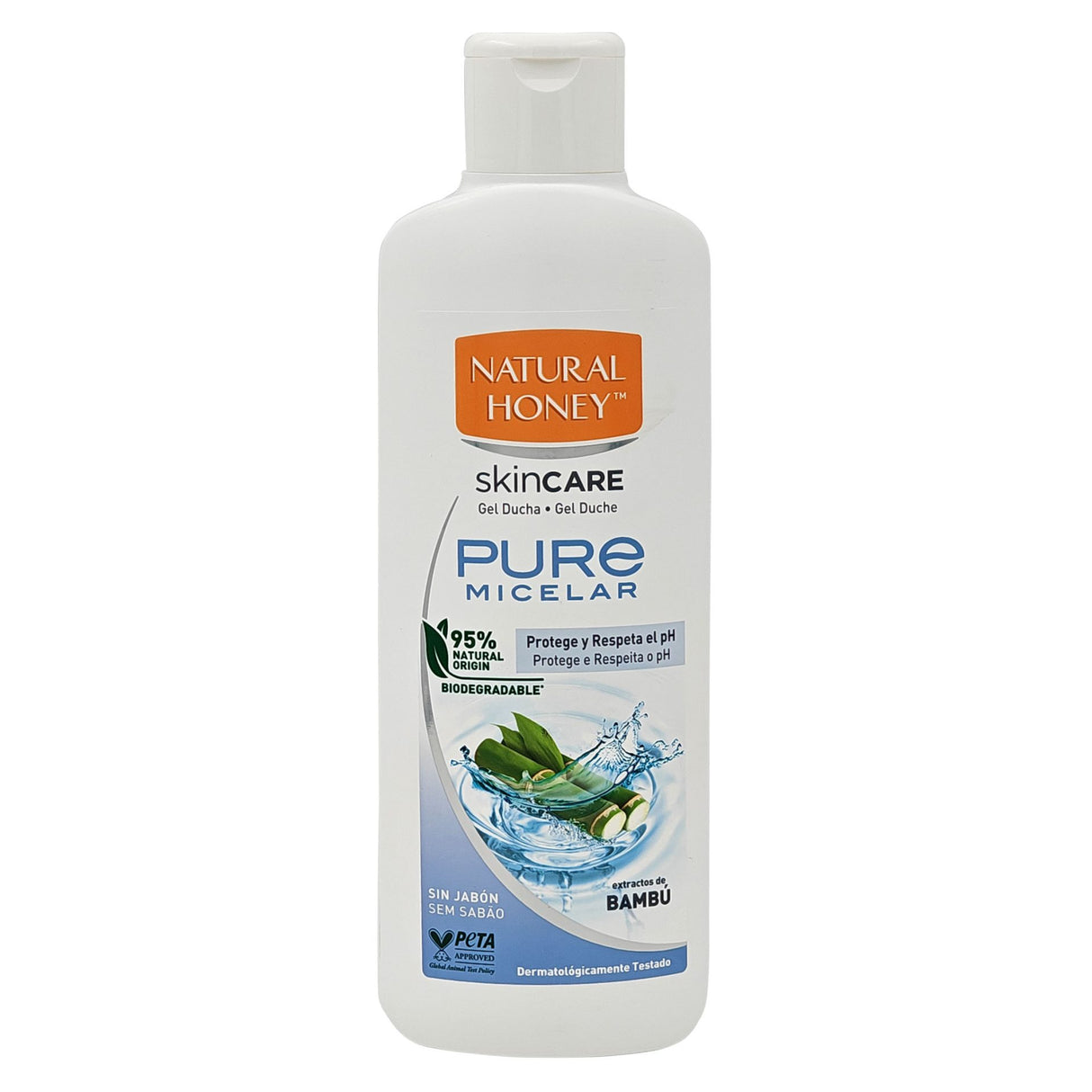 Tusfürdő, Natural Honey, 650 ml Pure Micelar