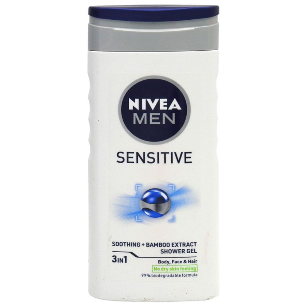 Nivea Men Sensitive Tusfürdő, 250 ml