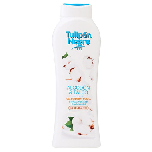 Tusfürdő, Tulipan Negro, 650 ml Pamut és Talkum
