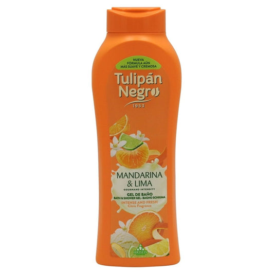 Tusfürdő, Tulipan Negro, 650 ml Mandarin Lime