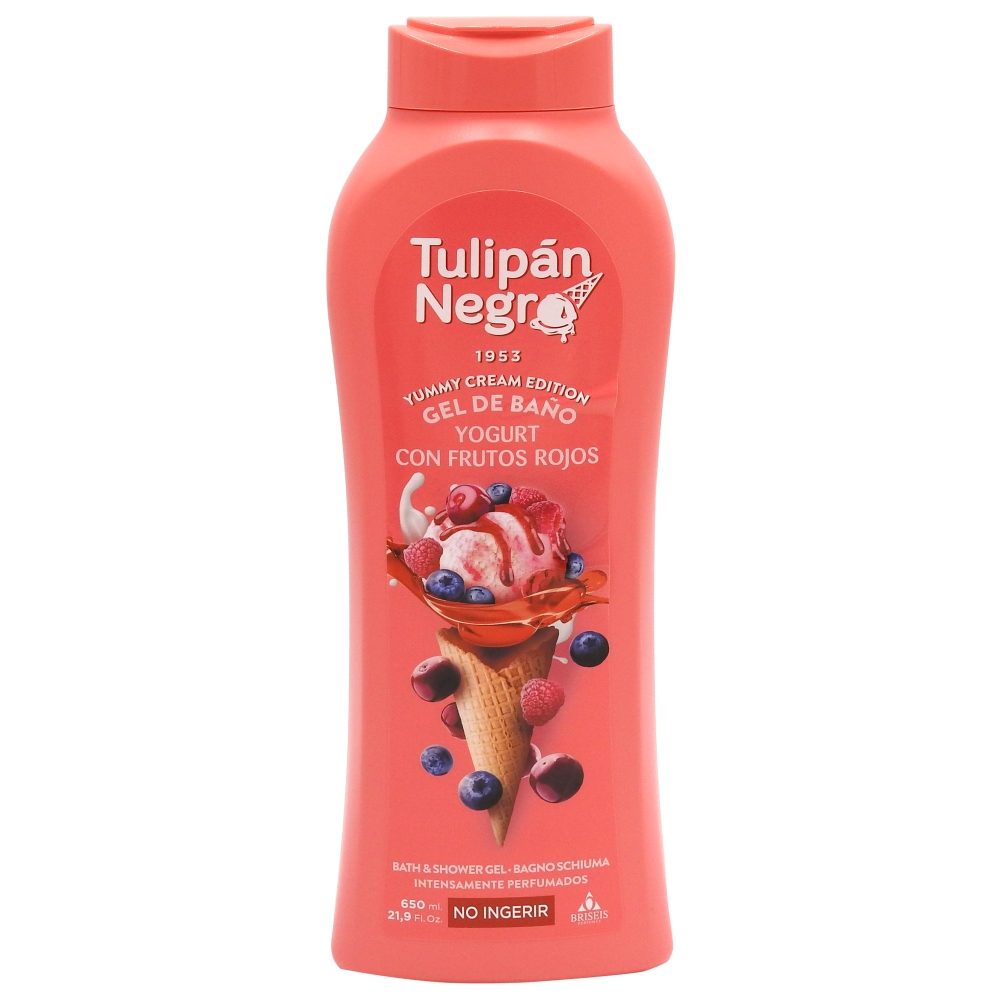 Tusfürdő, Tulipan Negro, 650 ml Joghurtos gyümölcs