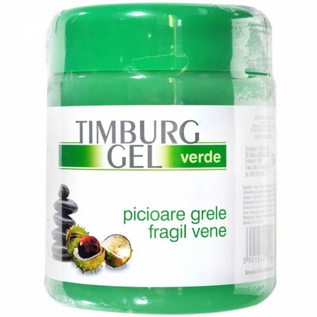 Gel verde de masaj Timburg, 500 g, Transrom - Răcorește picioarele obosite