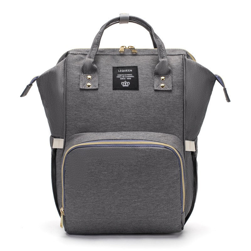 Sötétszürke hátizsák anyukáknak | MommyBag 3