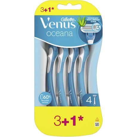 Aparat de Ras, GILLETTE, Venus 3 Oceana, Set 4 Bucati - vivimall.ro