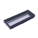 Gratar Portabil, Vivimall, Confectionat din Metal, pentru Picnic, Gradina, Terasa, Camping, Dimensiuni Reduse, 60x22x23 cm, Negru - vivimall.ro