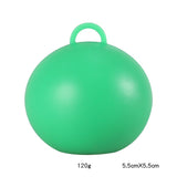 Greutate pentru Baloane, Vivimall, Accesoriu Petrecere, 5.5x5.5 cm, 120 g, Verde - vivimall.ro