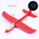 47 cm-es repülőgép lámpákkal a fején | GlowPlane