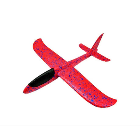 Avion Planor Din Polistiren In Punga, Lungime 47 Cm - vivimall.ro