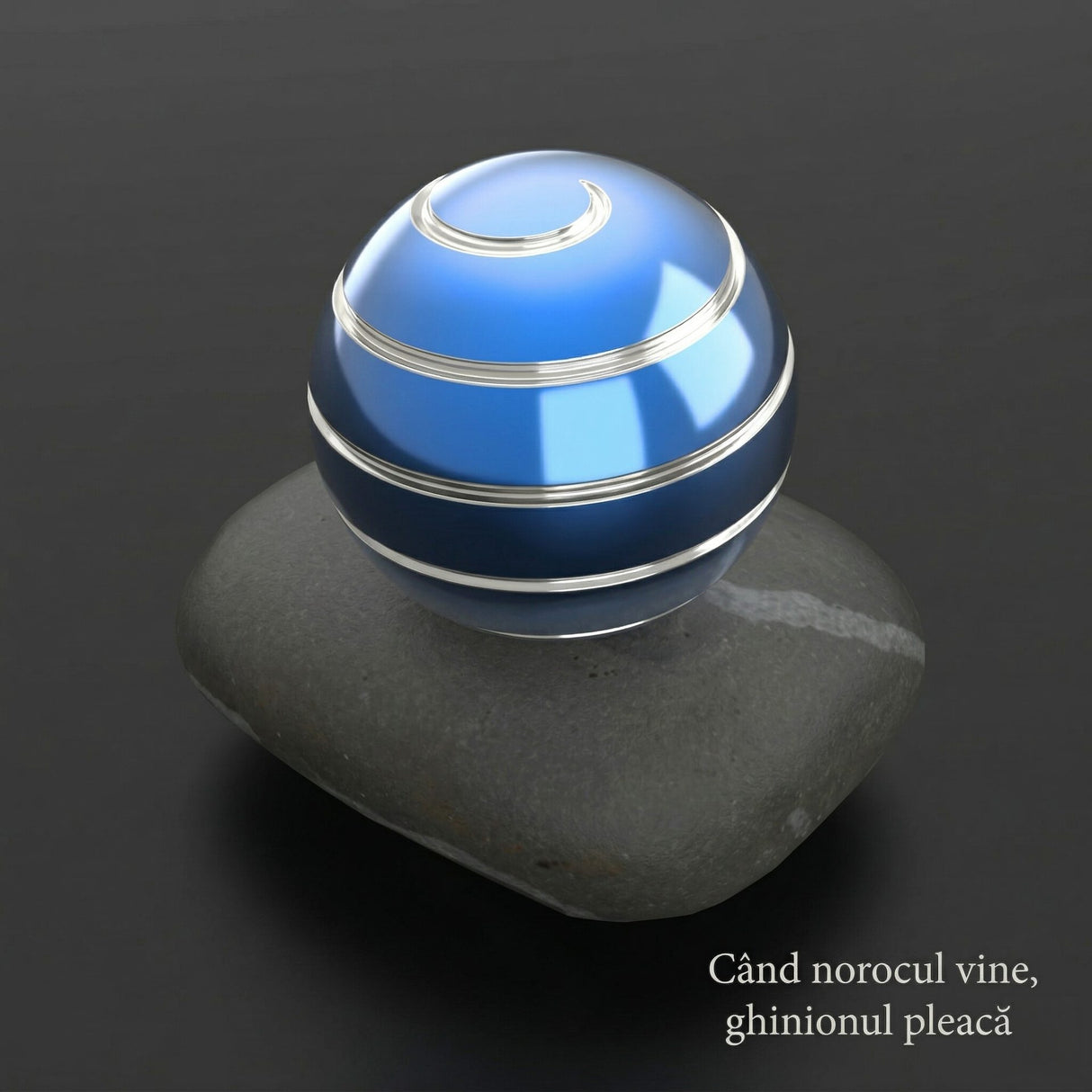 Spinner metalic Flippy 40 mm în mână, demonstrație utilizare antistres pentru adulți