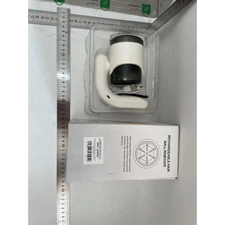 Aparat Pentru Curatat Scame, Par Si Praf, Vivimall, cu LED, Pentru Diferite Tipuri De Material, Cu Lame Din Otel Inoxidabil, Compartiment de Depozitare, Maner Reglabil, 11x10.5x8.7 cm, Alb - vivimall.ro