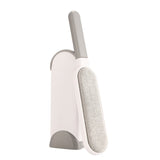 Perie Electrostatica, Flippy, Pentru Curatarea Parului de pe Haine si Tapiterii, 2 Fete, Autocuratare, 33 x 7.5 cm, Gri