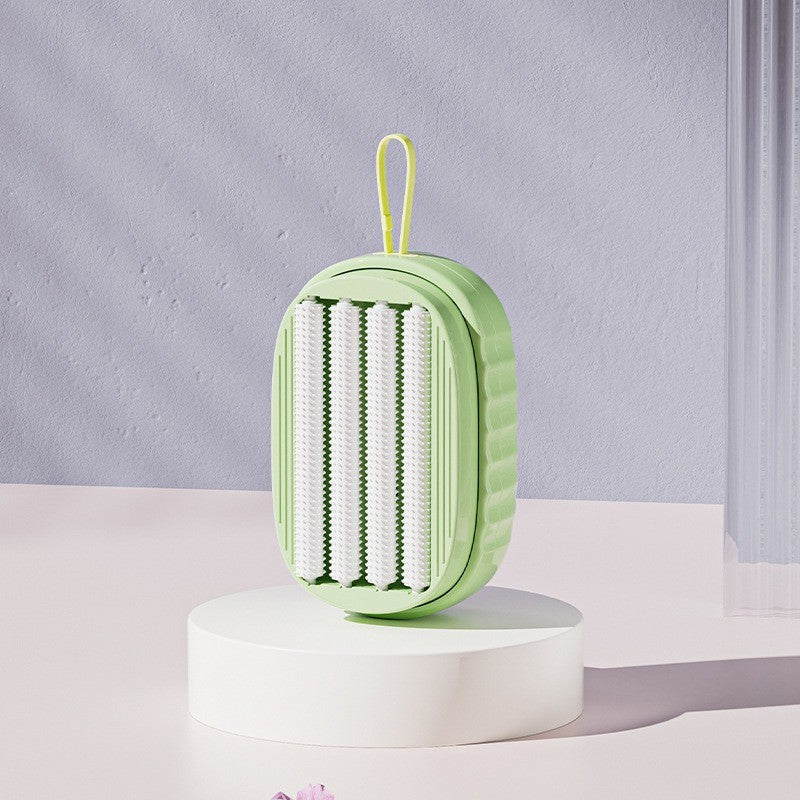 Perie De Spalat Haine, Cu Dispenser Pentru Detergent, 4 Perii De Curatare, Din Abs + Ps - vivimall.ro