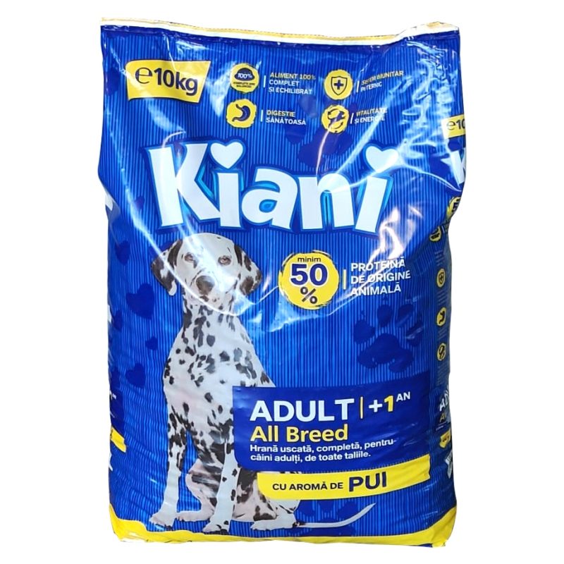 Hrana Uscata, Kiani, 10 kg Pui