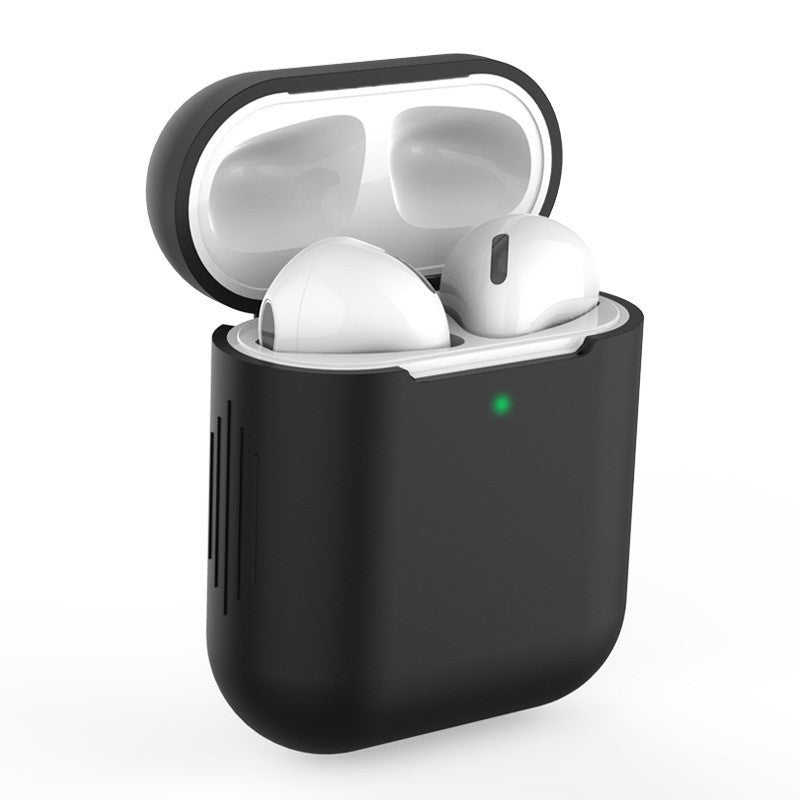 Husa AirPods cu Inel Prindere Negru - vivimall.ro