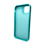 Husa Apple iPhone 13, Vivimall, din Silicon Lichid, Interior din Microfibra, Lentile Fosforescente de Protectie Camera, Anti Amprenta, Rezistenta la Socuri, Bleu - vivimall.ro