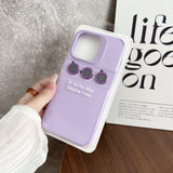 Husa Apple iPhone 15 Pro, Vivimall, din Silicon Lichid, Interior din Microfibra, Lentile Fosforescente de Protectie Camera, Anti Amprenta, Rezistenta la Socuri, Mov - vivimall.ro