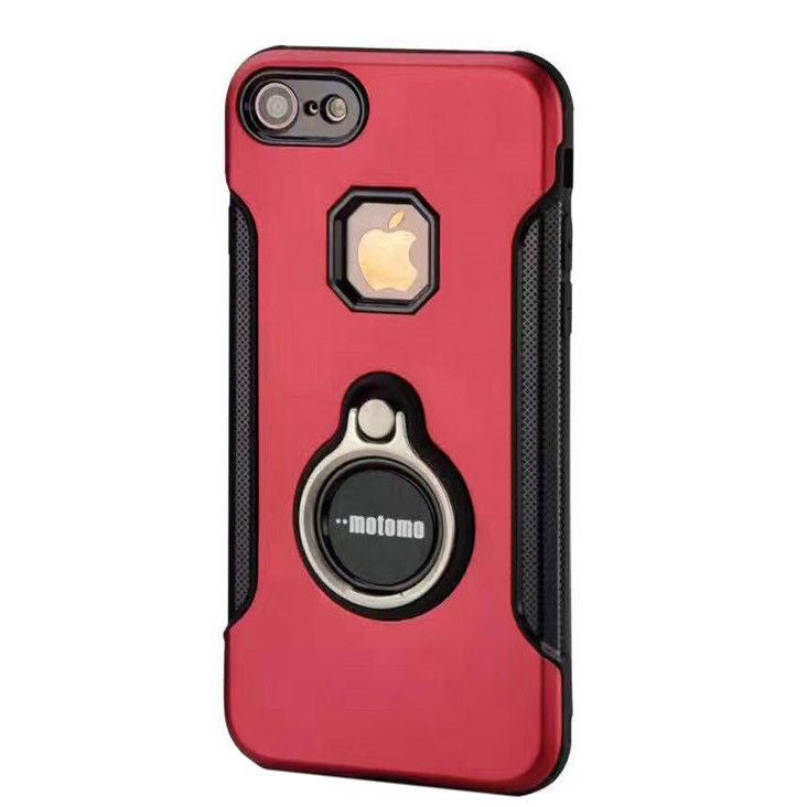 Husa Apple iPhone 6/6S Motomo Ring Roz - vivimall.ro