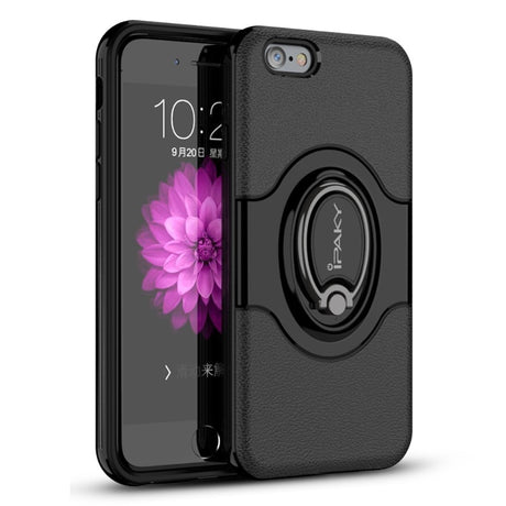 Husa Apple iPhone 6 Ipaky Ring Negru - vivimall.ro