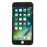 Husa Apple iPhone 6 Plus/6S Plus Full Cover 360 Negru + Folie de protectie - vivimall.ro