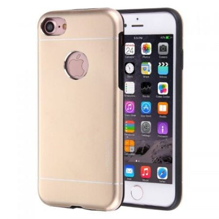 Husa Apple iPhone 6 Plus/6S Plus Motomo V2 Roz-Auriu - vivimall.ro