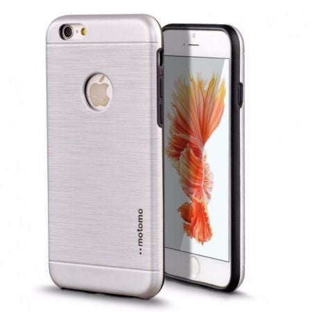 Husa Apple iPhone 6 Plus/6S Plus Motomo V5 Argintiu - vivimall.ro