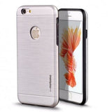 Husa Apple iPhone 6 Plus/6S Plus Motomo V5 Argintiu - vivimall.ro