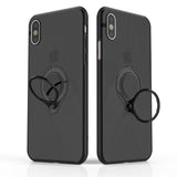 Husa Apple iPhone 7 Armor Ring cu inel magnetic Negru - vivimall.ro