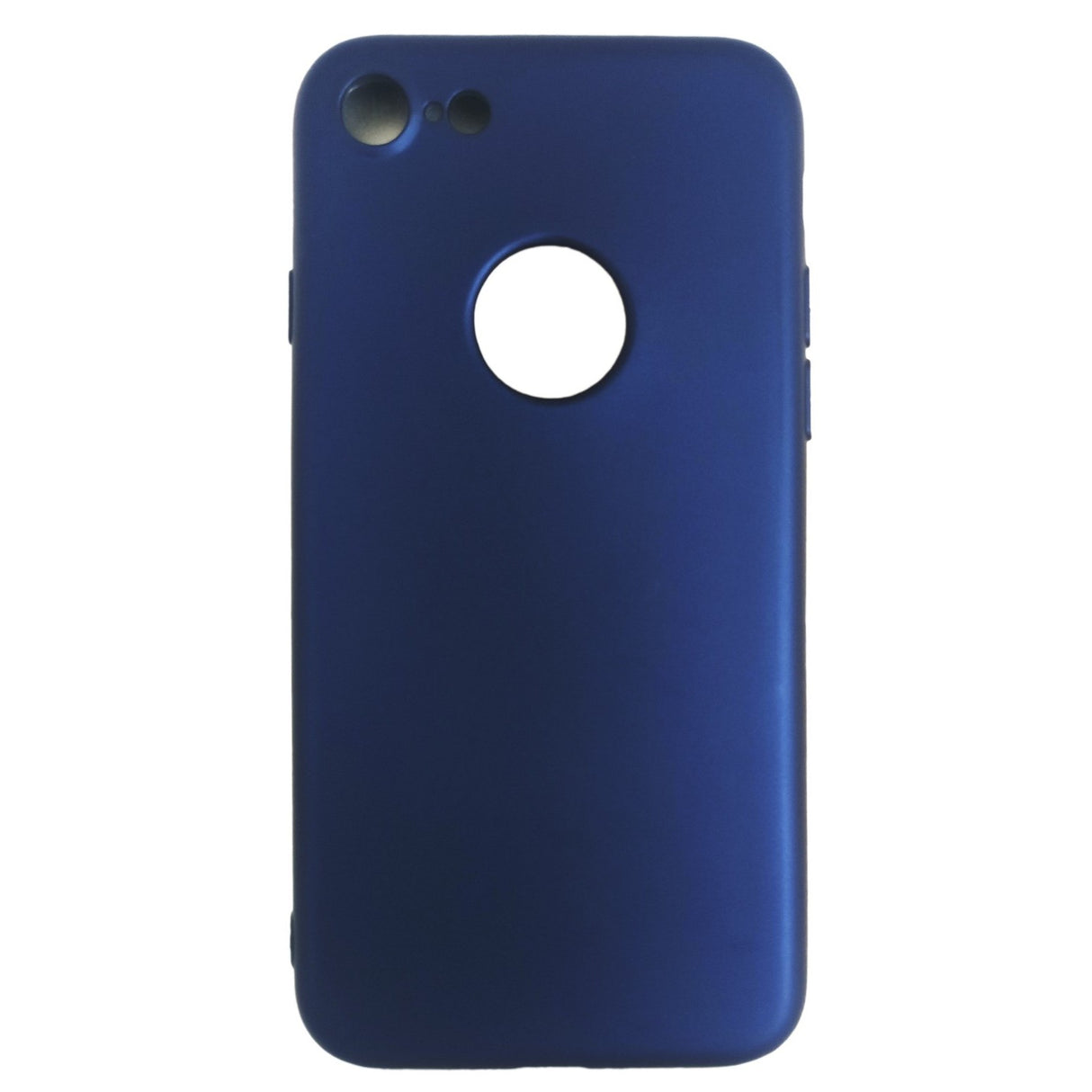 Husa Apple iPhone 7 Full Silicone 360 Albastru + Folie de protectie - vivimall.ro