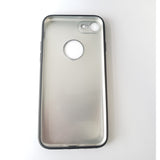 Husa Apple iPhone 7 Full Silicone 360 Negru + Folie de protectie - vivimall.ro