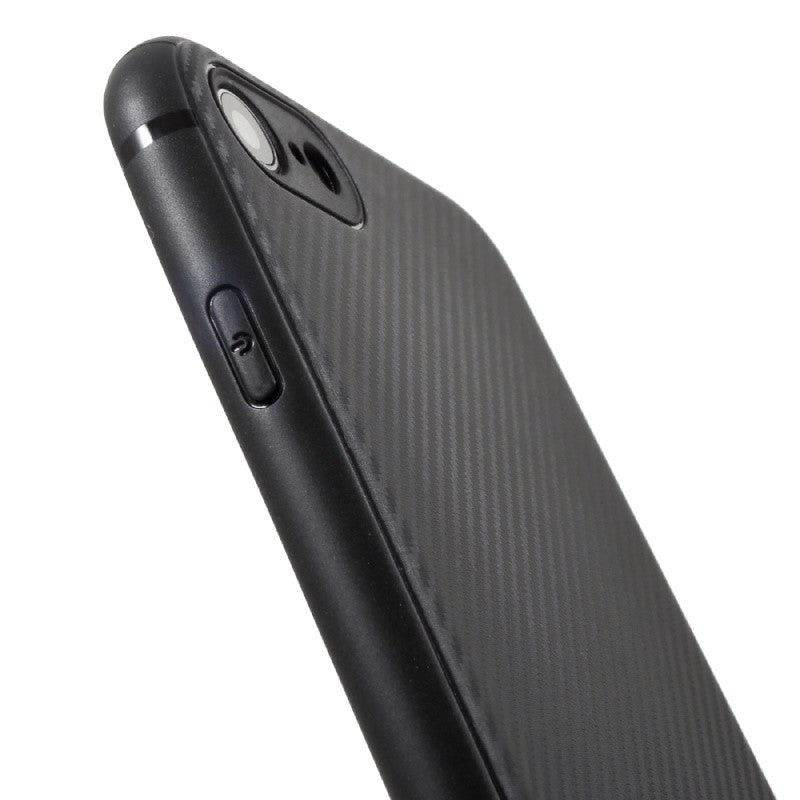 Husa Apple iPhone 7 IPAKY Carbon Fiber Negru - vivimall.ro