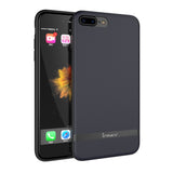 Husa Apple iPhone 7 Ipaky Rubber Coating Negru - vivimall.ro