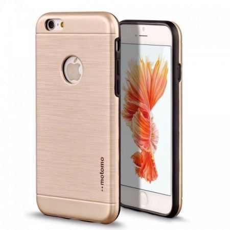 Husa Apple iPhone 7 Motomo V5 Roz-Auriu - vivimall.ro