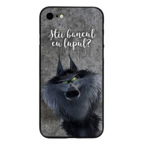 Husa Apple iPhone 7 Multicolor Mesaj Lup - vivimall.ro