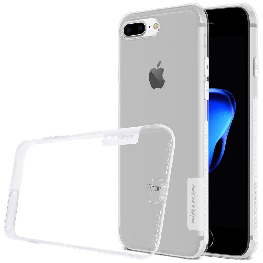 Husa Apple iPhone 7 Plus/8 Plus Nillkin Nature Transparent - vivimall.ro