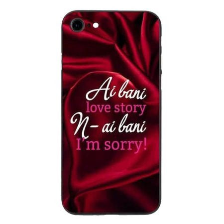 Husa Apple iPhone 7 Plus Multicolor Mesaj Bani - vivimall.ro