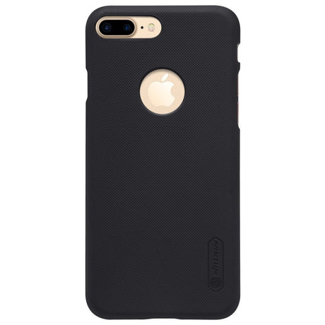 Husa Apple iPhone 7 Plus Nillkin Frosted Shield Negru + Folie de protectie - vivimall.ro