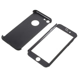 Husa Apple iPhone 7 Premium Full Cover 360 Negru + Folie Cadou - vivimall.ro