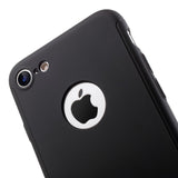 Husa Apple iPhone 8 Full Cover 360 Auriu + Folie Cadou - vivimall.ro