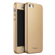 Husa Apple iPhone 8 IPAKY Full Cover 360 Auriu + Folie Cadou - vivimall.ro